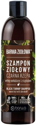 Barwa Szampon Ziołowy Do Włosów Osłabionych I Łupieżem Czarna Rzepa 250ml