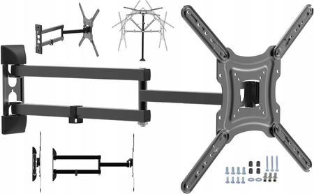 Vetouson 61cm 20-55" Uchwyt TV Wieszak do Telewizora MS-405