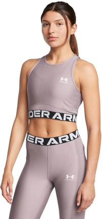 Under Armour Women‘s top HeatGear Rib Tank Grey