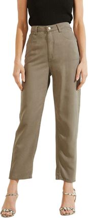 Spodnie damskie Guess Eco High-Rise Straight Leg khaki W27