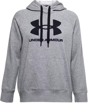 Under Armour Bluza damska Under Armour Rival Fleece Logo Hoodie szara 1356318 035