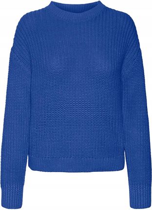 Vero Moda Sweter 10291736 Niebieski Regular Fit