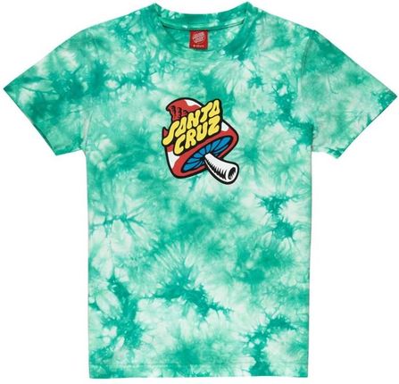 koszulka SANTA CRUZ - Youth Toadstool Dot Jade Tie Dye (JADE TIE DYE) rozmiar: 10-12