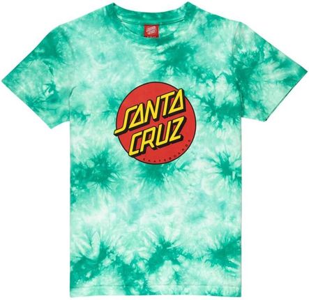 koszulka SANTA CRUZ - Youth Classic Dot Jade Tie Dye (JADE TIE DYE) rozmiar: 10-12