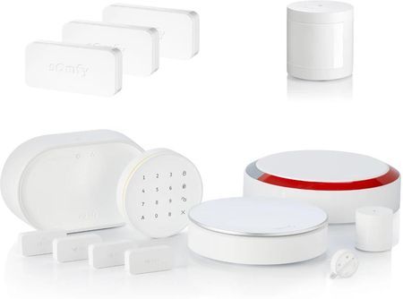 1875254-3x1870382-1870385-zestaw - Zestaw alarmowy Home Alarm Advanced Max z dodatkowymi czujnikami ruchu i IntelliTag