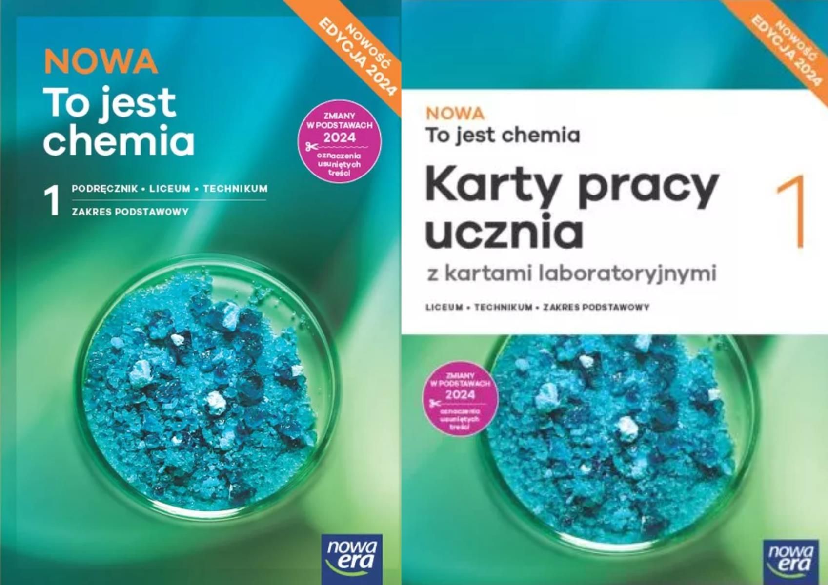 To Jest Chemia Podrecznik Cena NOWA To jest chemia 1. Komplet Podręcznik + Karty pracy. Zakres