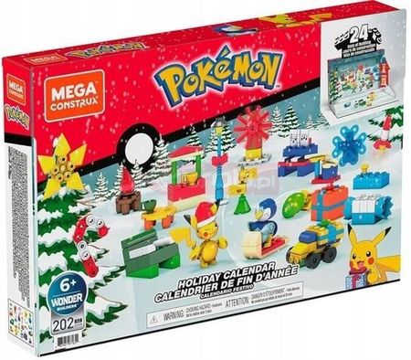 Mega Construx Pokémon Kalendarz świąteczny GYG99