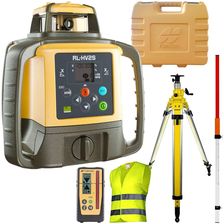 Niwelator laserowy obrotowy 800m Topcon RL-HV2S + Łata + Statyw - Autoryzowany Dystrybutor