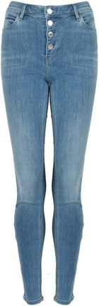 Guess Jeans "Skinny" - W1RA28D4AK4 - Niebieski- Rozmiar: 26(EU)