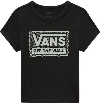 koszulka VANS - Rugged Box Logo Mini Black (BLK) rozmiar: M