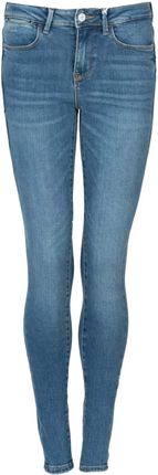 Guess Jeans "Skinny" - W2RA03D4KJ1 - Niebieski- Rozmiar: 29(EU)