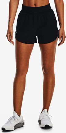 Spodenki damskie Under Armour  Flex Woven Short 3in-BLK XS