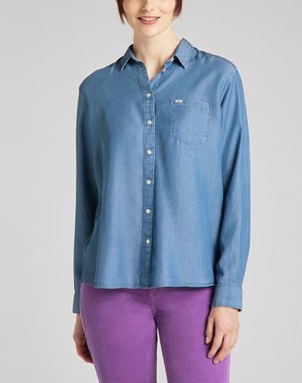 LEE ONE POCKET SHIRT DAMSKA KOSZULA JEANSOWA BLUE YONDER L45TXESV