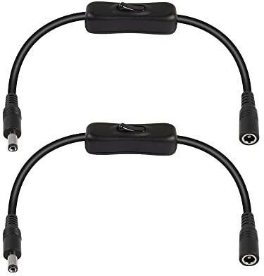 Spinotti 12v PNGKNYOCN 8 DC Power Plug,DC 5,5 X 2,1 Acho A Conectores Hebra De 8 DC Para La Power 5