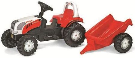 Rolly Toys Steyr Cvt Traktor + Przyczepa 012510