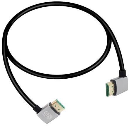 RIIEYOCA Roku Ultra Lot De 2 Câbles Tressés UHD 4K HDMI Femelle Vers