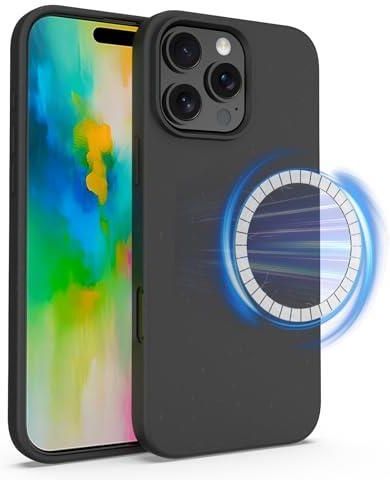 Neotrixqi Etui Na Telefon Komórkowy Ochronne Czarne Do Ip 16 Pro Max ...