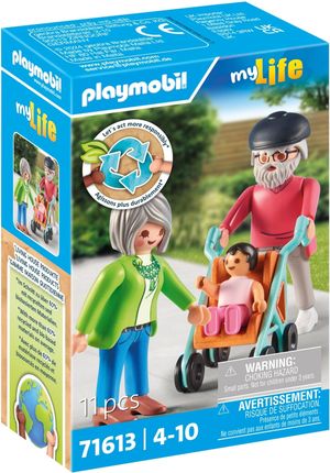 Playmobil 71613 My Life Dziadkowie Z Wnukiem