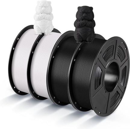 Anycubic Pla 1,75 Mm 4 Kg Czarny I Biały