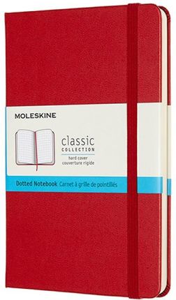 Moleskine Notes Classic M 11,5X18 Cm W Kropki Twarda Oprawa Scarlet Red 208 Stron Czerwony