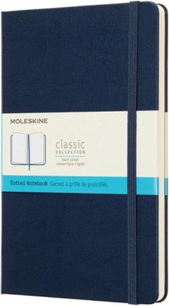 Moleskine Notes Classic L 13X21 Cm W Kropki Twarda Oprawa Sapphire Blue 240 Stron Niebieski