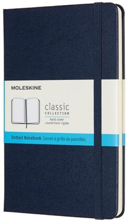 Moleskine Notes Classic M 11,5X18 Cm W Kropki Twarda Oprawa Sapphire Blue 208 Stron Niebieski