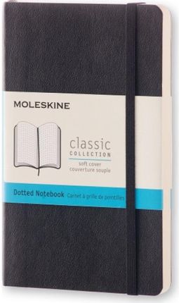 Moleskine Notes Classic P 9X14Cm W Kropki Miękka Oprawa 192 Strony Czarny