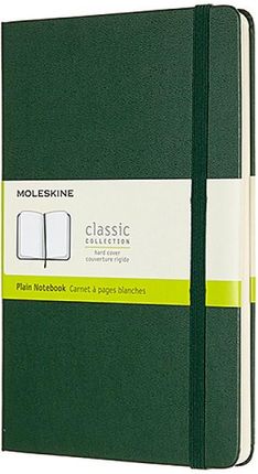 Moleskine Notes Classic L 13X21Cm Gładki Twarda Oprawa Myrtle Green 240 Stron Zielony