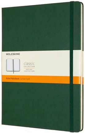 Moleskine Notes Classic Xl 19X25Cm W Linie Twarda Oprawa Myrtle Green 192 Strony Zielony