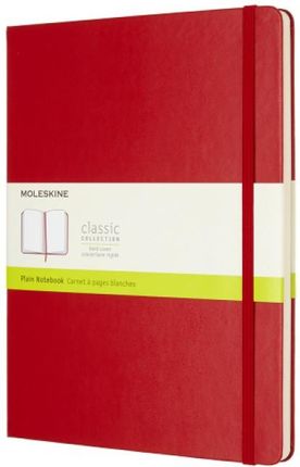 Moleskine Notes Classic Xl 19X25 Cm Gładki Twarda Oprawa 192 Strony Czerwony