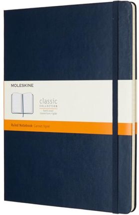 Moleskine Notes Classic Xl 19X25Cm W Linie Twarda Oprawa Sapphire Blue 192 Strony Niebieski