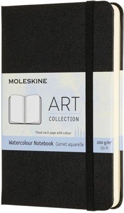 Moleskine Notes Art Watercolour P 9X14Cm 60 Stron Czarny