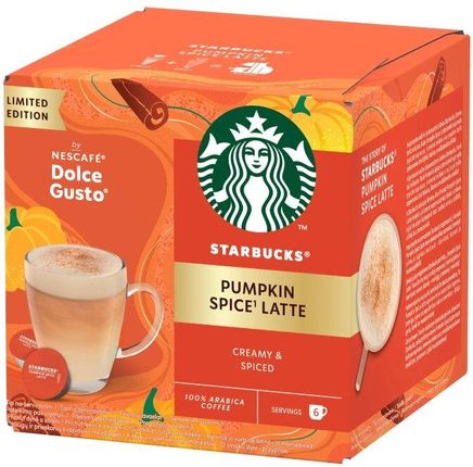 Starbucks    Kapsułki Nescafé Dolce Gusto Pumpkin Spice Latte 12szt.