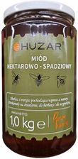 Zdjęcie Huzar Miód Nektarowo Spadziowy 1kg - Buk
