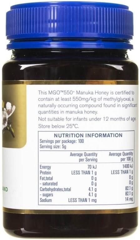 Manuka health miód manuka mgo+550 500g