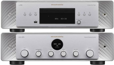 Marantz Model 40N + Cd 60 Silver Wzmacniacz Stereofoniczny + Odtwarzacz Cd 