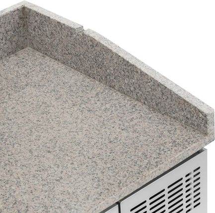 Stół chłodniczy na kółkach - 390 l - 2 komory - 155 x 80 cm - klasa B - stal nierdzewna - Royal Catering - zdjęcie 2