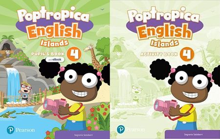 Poptropica English Islands 4. Komplet Podręcznik + Zeszyt ćwiczeń