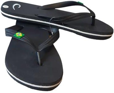 Swimxwin Klapki na palce Brazylia | Klapki basenowe | Klapki plażowe | Lekkie i wygodne |, Czarny (Black), 38 EU