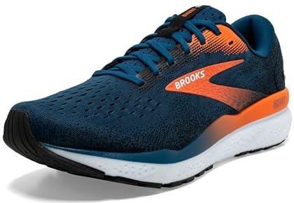 Brooks Męskie buty sportowe Ghost 16, 42,5 EU, Blue Opal Black Nasturtium, 42.5 EU