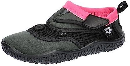 arena Chłopiec Unisex Kinder Watershoes Flip-Flop, Dark_Grey-Pink, 29 EU, Ciemnoszary Różowy, 29 EU