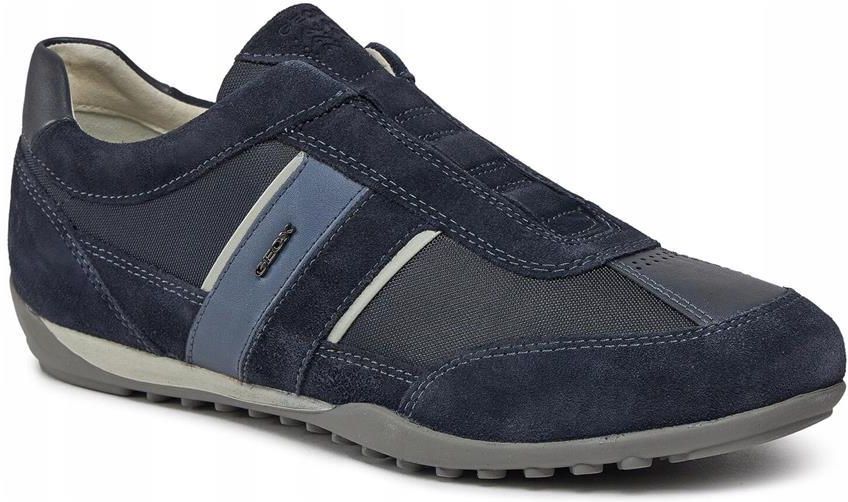 Sneakersy Geox U Wells U45T5A 02211 C4064 Tmavomodrá