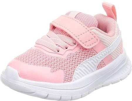 PUMA Evolve Run Mesh AC+ Inf, Trampki Unisex dla dzieci, Peach Smoothie Puma Biały, 37 EU