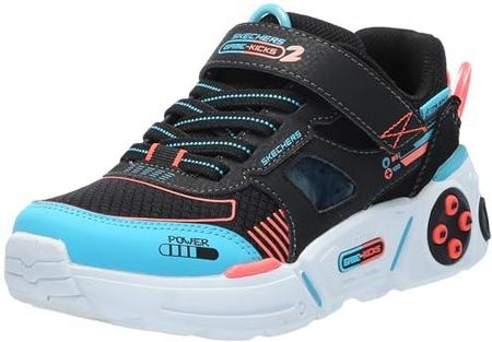 Skechers Gametronix 2.0, trampki, czarne/wielokolorowe, Kolor: czarny, 34 EU