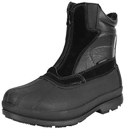 NORTIV 8 Męskie buty zimowe Snow Boots, czarny, 48 EU