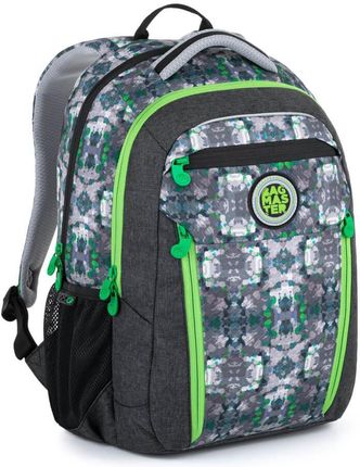 Bagmaster Plecak Szkolny Boston 21 B Zielony 29L 200110