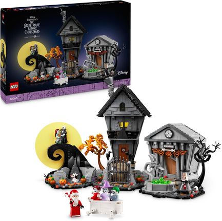 LEGO Ideas 21351 Disney: Miasteczko Halloween Tima Burtona