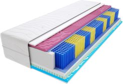 Materac Luna Multipocket Visco Molet95X140Cm Średnio Twardy Molet Lateks Profilowane Memory