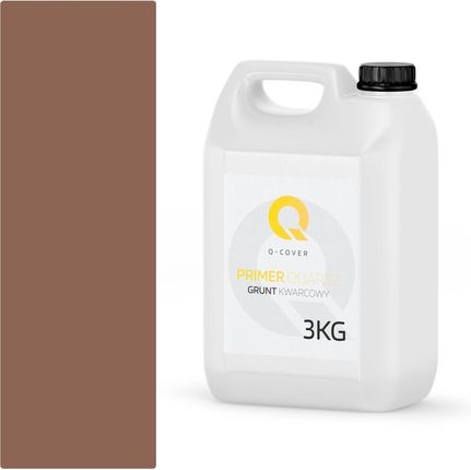 Q-Cover Tynk Mozaikowy 2x12,5kg + Grunt 3kg Brązowy Z Czarną Miką M94 6,5m2 - zdjęcie 3