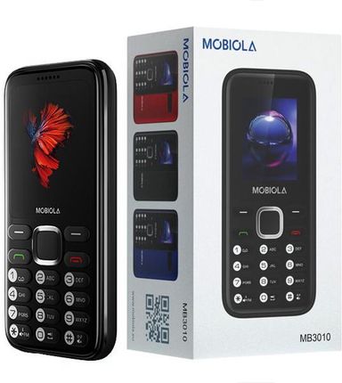 TELEFON GSM MOBIOLA MB3010 2G CZARNY DLA SENIORA